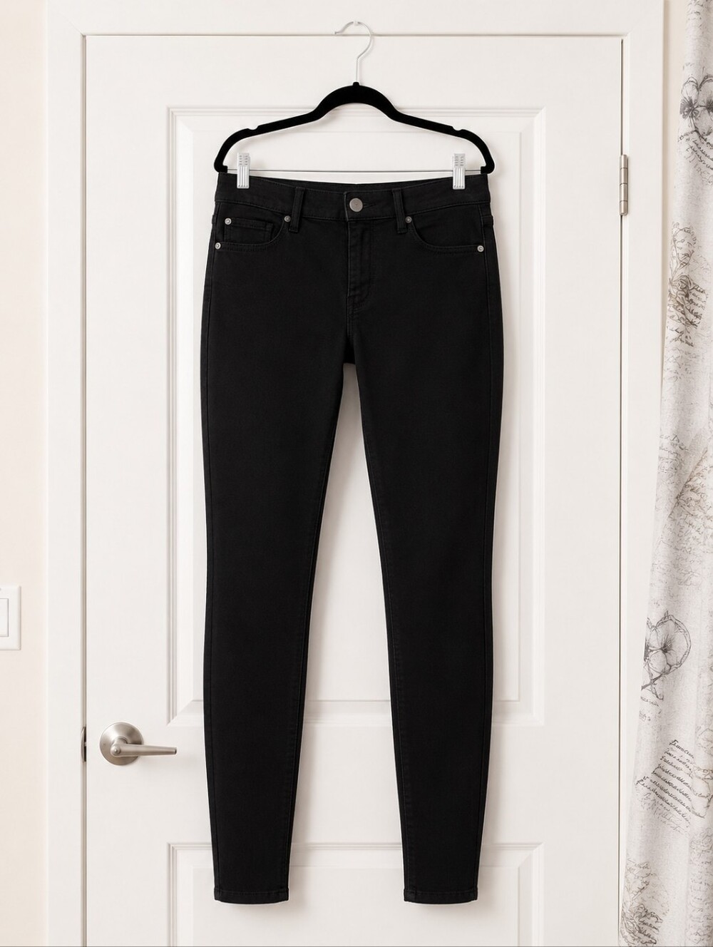 Kut from the Kloth Jet Black Denim Jeans Size 6